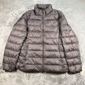 Quince Women's Packable Down Puffer Jacket Black Size Medium